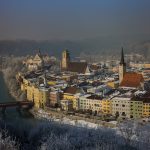 Wasserburg am Inn im Winter